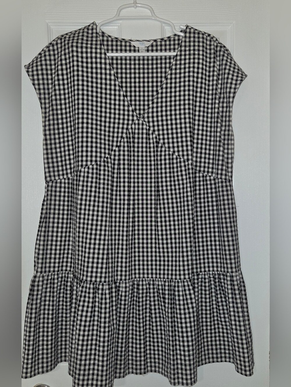 Gingham Midi Dress
